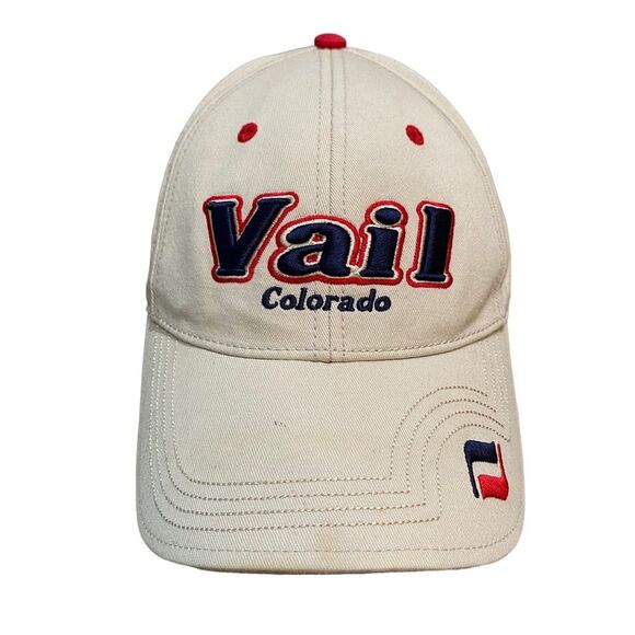 Vintage The Game Vail Colorado Adjustable Cap Hat Embroidered OSFM Unisex - Picture 5 of 15
